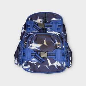 Pottery Barn Kids Makenzie Blue Sharks Mini  Backpack